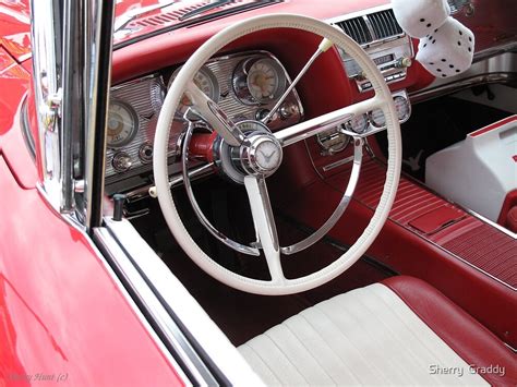 "1960 Ford Thunderbird Interior" by Sherry Graddy | Redbubble