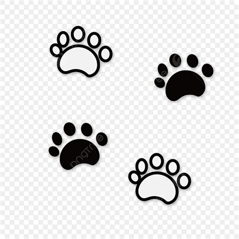 Gambar Jejak Kaki Anjing Kartun, Kandang Anjing, Clipart Kartun, Kartun ...