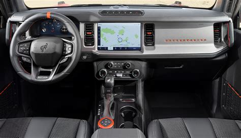 2022 Ford Bronco Raptor Interior