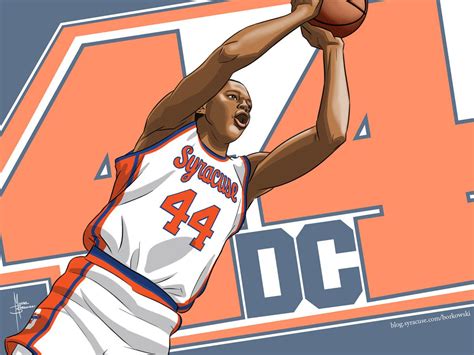 basketball cartoon: Derrick Coleman | Syracuse basketball, Derrick ...