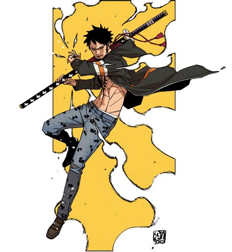 ArtStation - Onepiece Trafalgar Law FanArt