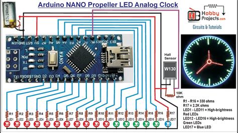 Arduino Nano Clock