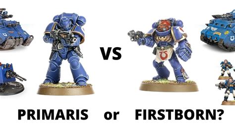 Primaris or Firstborn - Which Space Marines to Play in Warhammer 40K ...