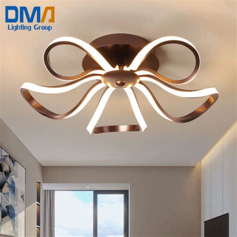 Simple Ceiling Lamps Hotel Theme Modern Design Flower Fancy Ceiling ...