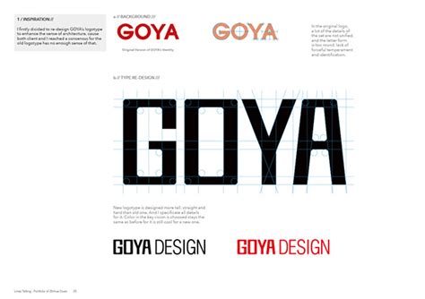 GOYA LOGO on Behance