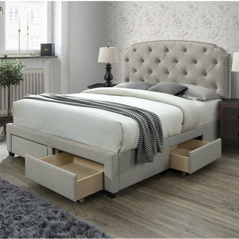 Arrives by Fri, Jun 3 Buy DG Casa Argo Tufted Upholstered Panel Bed ...