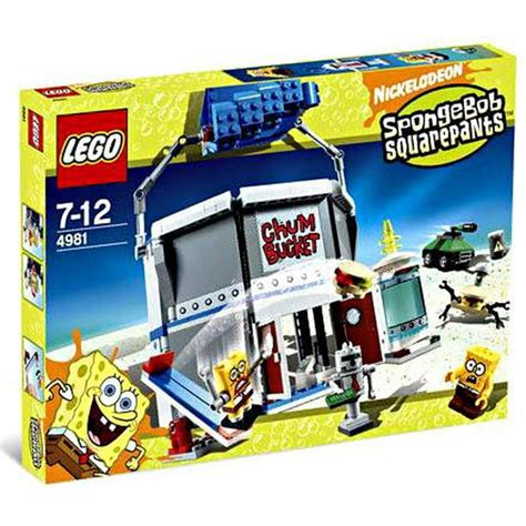 Spongebob Squarepants Chum Bucket Set LEGO 4981 - Walmart.com