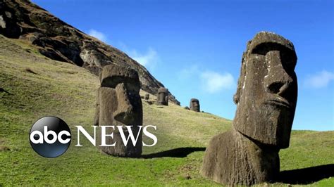 The history of the massive Easter Island statues l GMA - YouTube