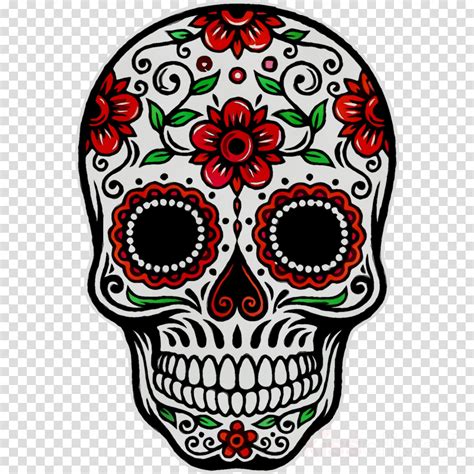 day of the dead skull png 20 free Cliparts | Download images on ...