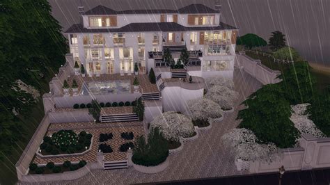 Soulsistersims : Sims 4 | Family Mansion The lot features: