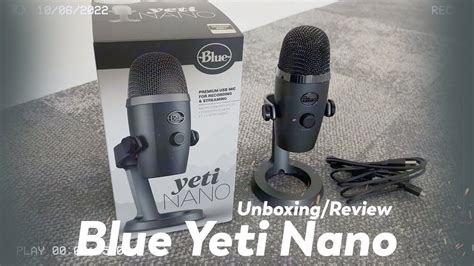 Blue Yeti Nano Unboxing & Review - YouTube