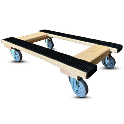 Premium 18x30 Oak Furniture Dolly with 5-inch TPR Wheels | Heavy-Duty ...