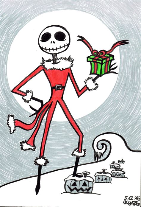 jack skellington with santa hat drawing - apstatsunit8progresscheckmcqparta