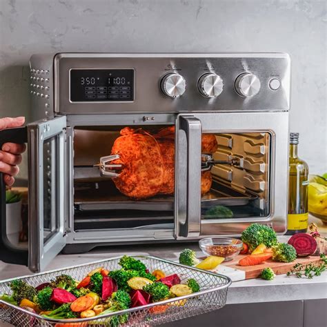 Bella Pro Series 12-in-1 6-Slice Toaster Oven + 33-qt. Air Fryer with ...