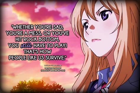 Anime Quotes - SHIGATSU WA KIMI NO USO | ANIME LIST | Your lie in april ...