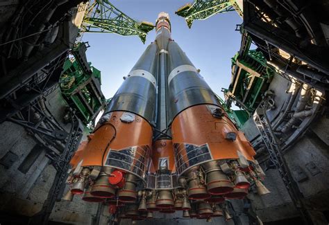 Soyuz Space Shuttle In From