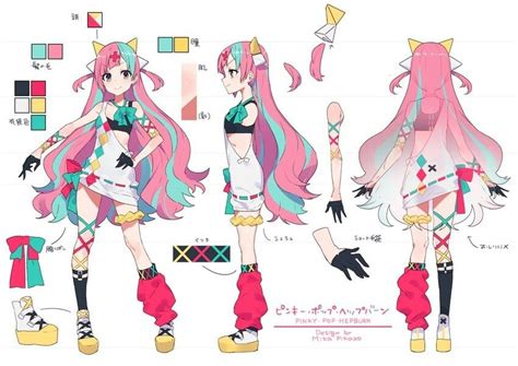 Pin by Miku chan on Virtual x youtuber | Anime character design ...