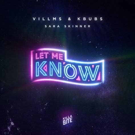 Villms & Kbubs – Let Me Know Lyrics | Genius Lyrics