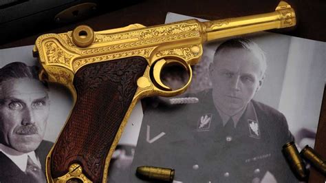 German Lugers-The Golden Luger: A Gift Between Two Nazis. | Rock Island ...