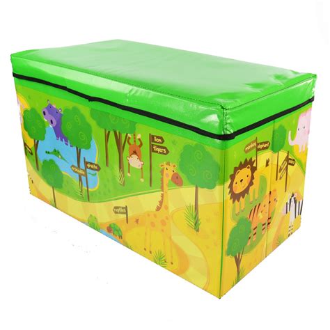 Kids Childrens Boys Girls Large Storage Toy Box Books Chest Clothes | eBay