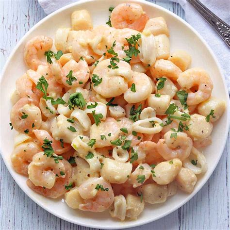 Creamy Seafood Mix Recipe - Healthy Recipes Blog