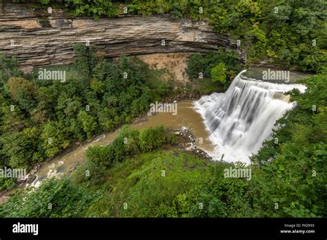 Burgess High Falls Waterfall Stock Photo - Alamy