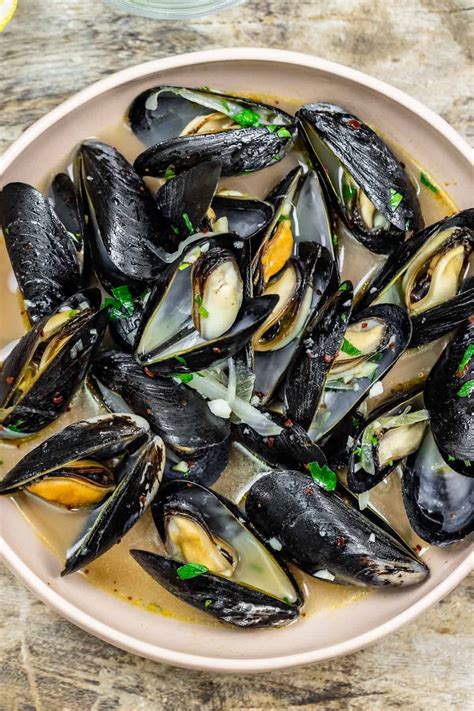 Mussels Recipe White Wine Garlic