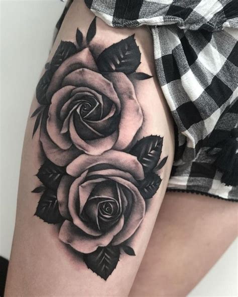 60 Most Elegant Rose Tattoo Ideas For Women | Black rose tattoos, Rose ...