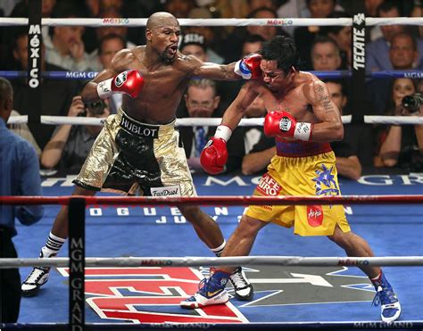 Mayweather vs. Pacquiao: The power of the fleeting moment - Las Vegas ...