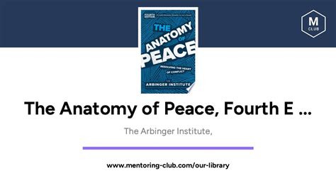 The Anatomy of Peace, Fourth Edition - Resolving the Heart of Conflict ...