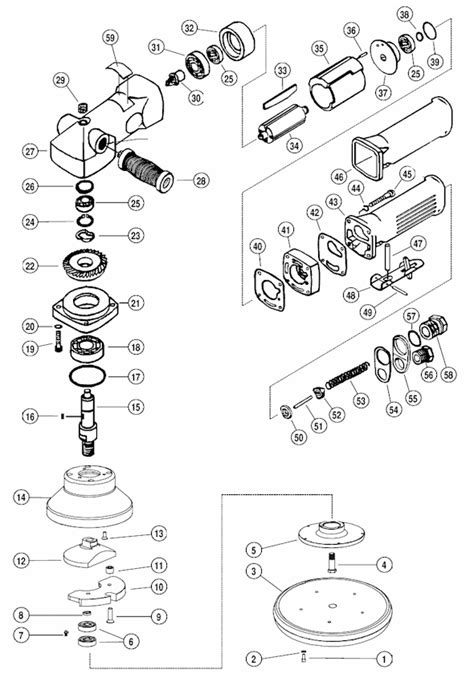 Dynabrade 10785 Parts List and Diagram : eReplacementParts.com