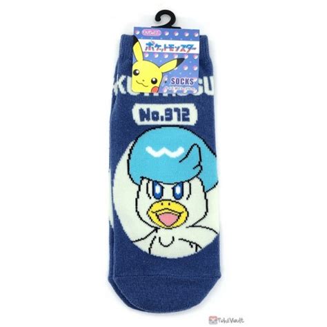 Pokemon Center 2023 Quaxly Logo Adult Short Socks (Size 23-25cm)