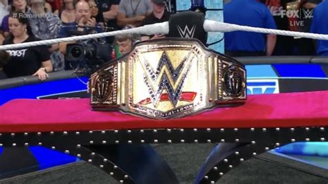 New Undisputed WWE Universal Championship Unveiled On WWE SmackDown