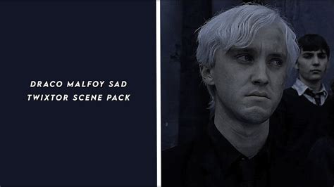 Draco Malfoy sad twixtor scene pack - YouTube