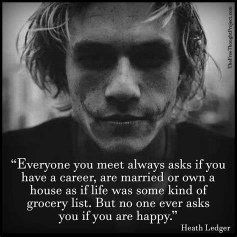 Heath Ledger Joker Quotes : Joker Quotes Wallpapers - Wallpaper Cave ...