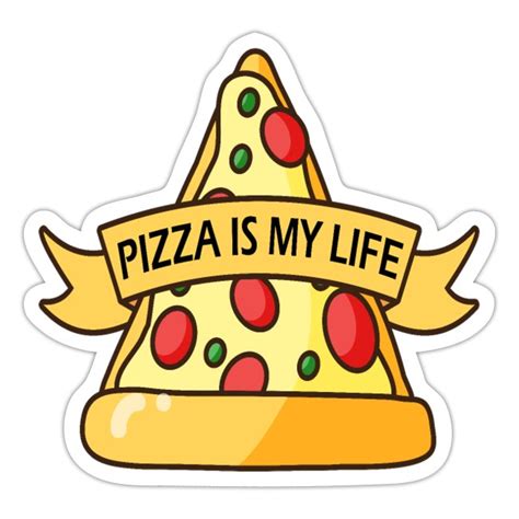 Sticker | BARONIP | Kids stickers, Cool stickers, Pizza art