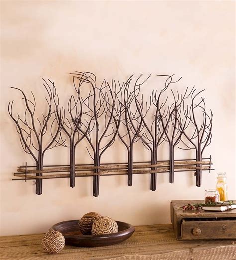 15 The Best Windy Oak Tree Metal Wall Art