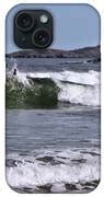 Surfing Fun At Popham Beach In Fall Photograph by Sandra Huston - Fine ...