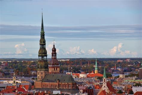 Skyline of Riga, Latvia - Jetsetting Fools