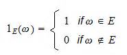 Indicator functions