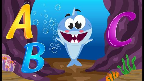 Baby Shark ABC Song Learn Colors for Kids! More English Nursery Rhymes ...