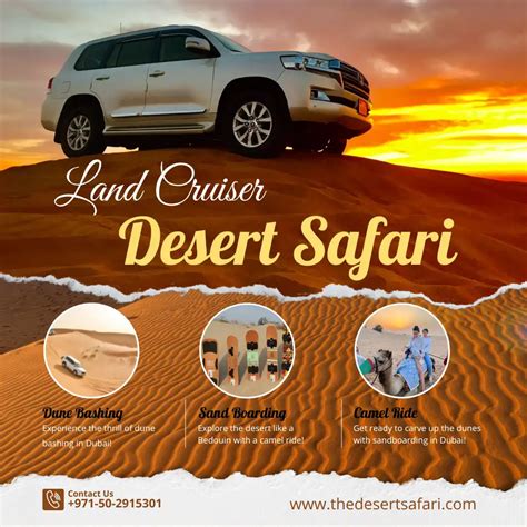 Land Cruiser Desert Safari - Experience the Magic of the Desert