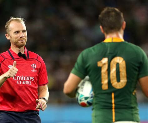 Wayne Barnes Test referee record France v Springboks clash - Sportnow