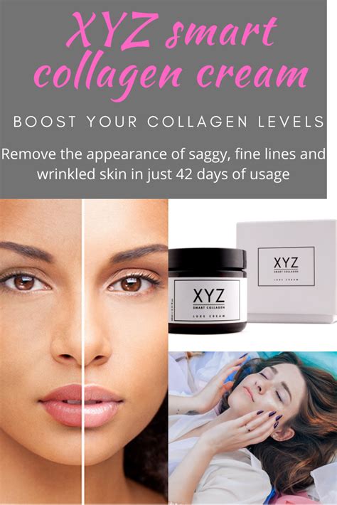 XYZ smart collagen cream review and ingredients based on scientific ...