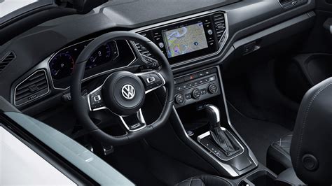 Volkswagen T-Roc Cabriolet R-Line, interior, 2020 cars, 4K HD Wallpaper