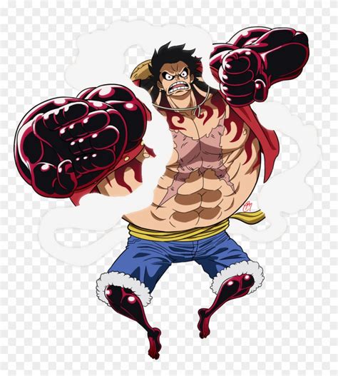 Luffy Drawing Gear - Luffy Gear 4 Vs Big Mom, HD Png Download - 800x880 ...