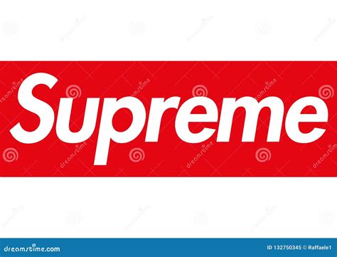 Supreme Logo With A Taper Triangle For T-shirt Screen Printing Or Logo ...