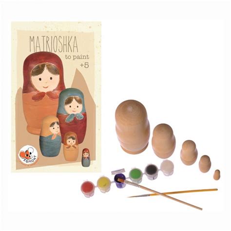 Wooden Matrioshka to Paint – Lola's Rooms