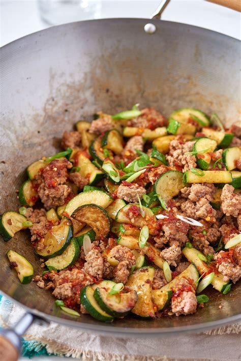 Ground pork and zucchini stir fry: A quicker, more satisfying ...