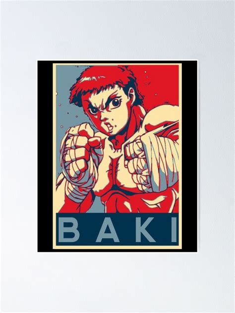 "Baki old Fan art High quality Yujiro Hanma Manga Gift" Poster by ...